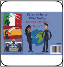 Load image into Gallery viewer, Pilot Ollie &amp; Pilot Polly&#39;s Amazing Adventures Series One Set
